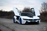 BMW i8 on Vossen Wheels (VPS-301) 2017 года